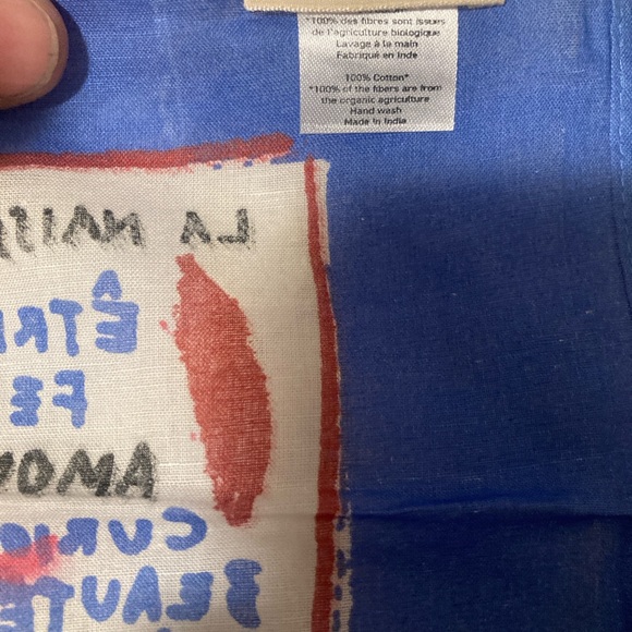 Sezane NWOT Cotton Neckerchief - Picture 3 of 5